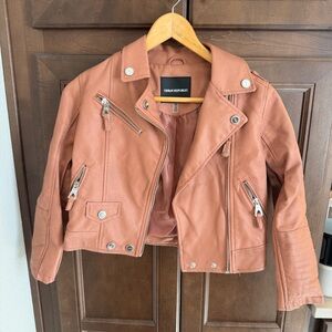 Urban Republic Kids Tan Biker Jacket